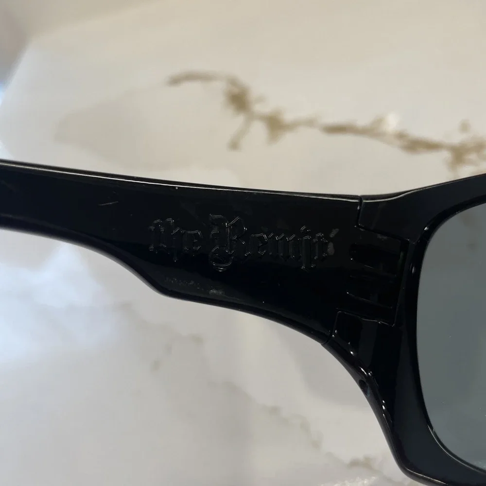 Fox Racing The Rewitt Sunglasses Black Frame Lens Wrap Style Retro 61-15-143